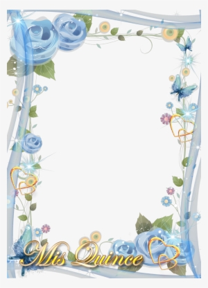 Marco De Fotos 15 Años - Border Design For Wedding Invitation #1005016