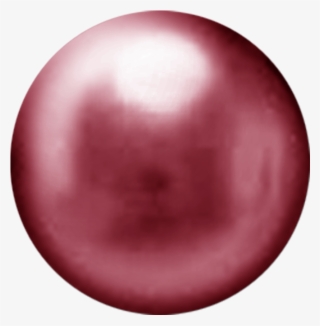 Red, Silver, Ball, Pearl, Diamond, Png Png Images - Red Pearl Transparent #1005549