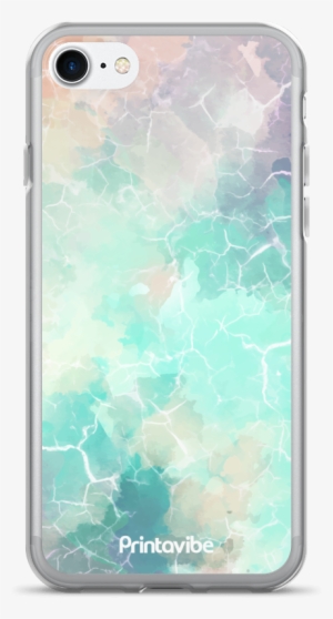 Pastels Watercolour Iphone Case - Pink Polka Dot Iphone 7 Case #1005726