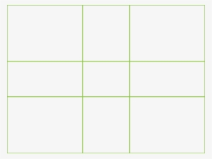 The Golden Ratio Is Is A Grid Divided Into Thirds, - Parallel #1005758