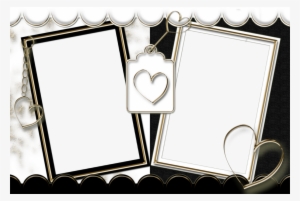 Double Photo Frames Png #1005786