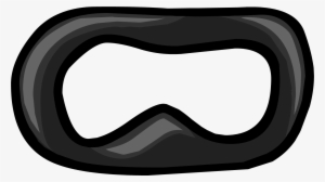 Black Superhero Mask Icon - Club Penguin Superhero Mask #1005812