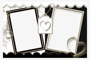 Marcos Para Fotos De Amor - Double Photo Frames Png #1005956