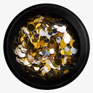 Nail Confetti Gold & Silver - Silver #1006430