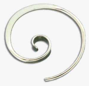 Forged Koru Earrings - Gold-filled Jewelry #1006666