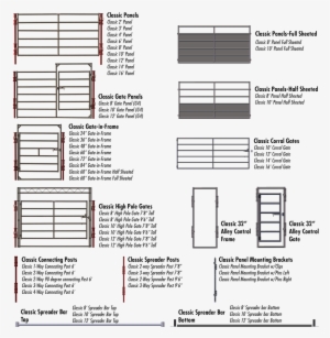 Back To Top - Corral Panel Dimensions #1006752