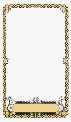 Tarot Border - De Mestre Bimba - Free Transparent PNG Download - PNGkey