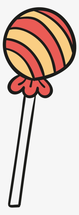 Cartoon Candy Clip Art Transprent Png Free - Lollipop Drawing #1007105