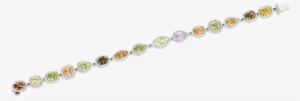 Fancy Multi-colored Diamond Bracelet, - Carat #1007106