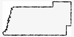 A Map Of Pasco With A Black Squiggle Outline - Pasco County Outline #1007152