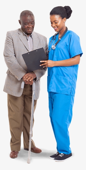 Patient Png Download - Patient And Doctor Standing #1007174