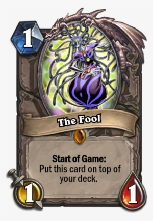 Tarot Cards To Hearthstone - Hearthstone Weird Cards #1007438