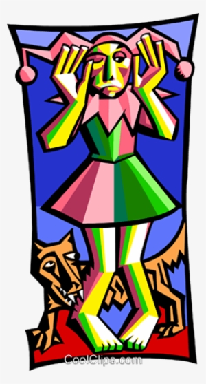 Tarot Card Royalty Free Vector Clip Art Illustration - Tarot #1007658