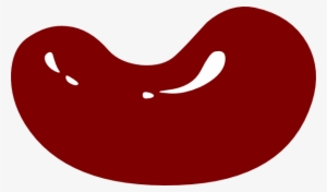 Bean Clipart Blue - Red Bean Clip Art #1007711