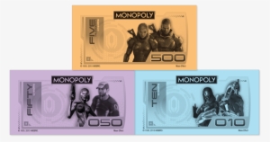 Mass Effect N7 Collector's Edition Is Available At - Monopoly Money Set Of 3 Tea Towels #1007729