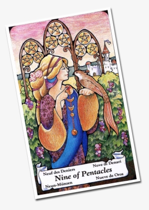 Nine Of Pentacles - Pentacle #1007838