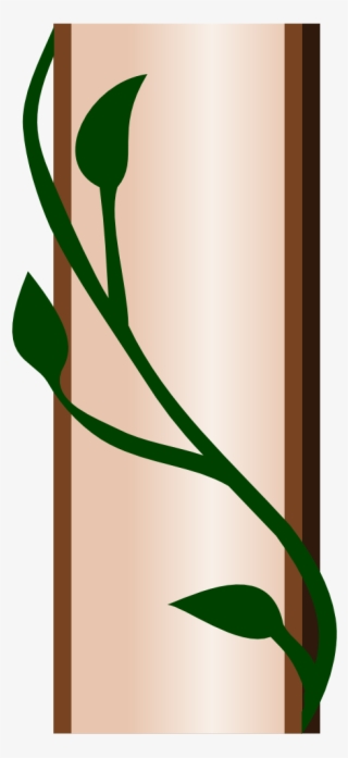 Vine, Climbing Plant, Clamberer, Plant, Creeping Plant - Border Clip Art #1008014