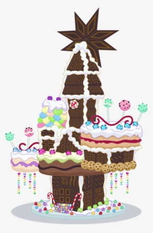 Phucknuckl, Cake, Candy, Candy Cane, Castle, - Chocolate #1008283
