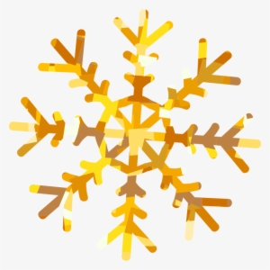 Holiday Card Simple Wllp Graphic Library Library - Snowflake Png Gold #1008441