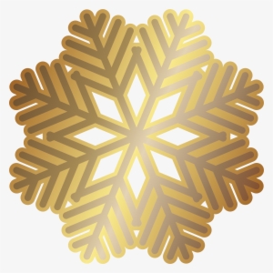 Gold Snowflakes Png #1008781