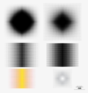 6 Halftone Patterns - Vector Graphics #1008929 6 Halftone Patterns - Vector Graphics #1008929