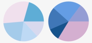 Color Histogram Pies For High Key And For Contrasty - Pastel Colors Pie Chart #1009060