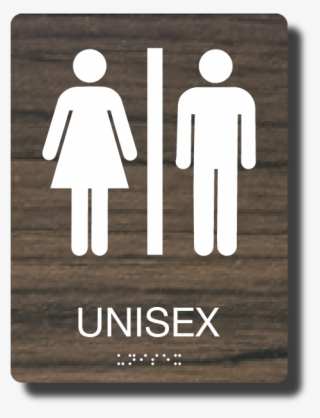 6″ X 8″ Ada Compliant Restroom Sign With Braille And - Warning Sign In Restaurant #10050005