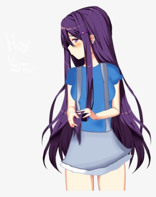 Oc Edited Mediacute Yuri Reddit Yuri Gamer Love Anime - Doki Doki Literature Club Yuri Sprites #10050476