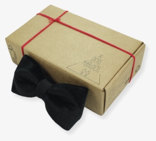 Gravata Borboleta Veludo Preto - Bow Tie #10050691