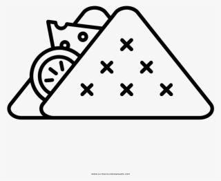 Grilled Cheesewich Coloring Page Pieces Sub Free Printable - Triangle #10051974