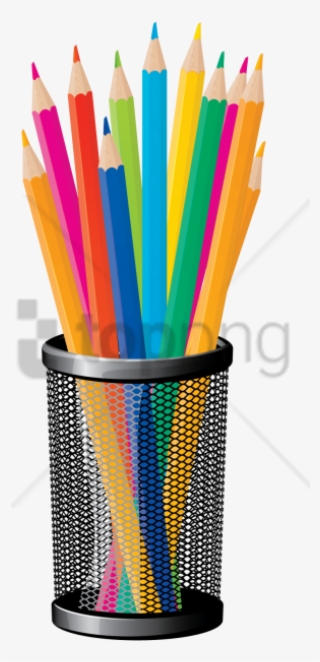 Free Png Color Pencil Png Png Image With Transparent - Back To School Vector Png #10052534