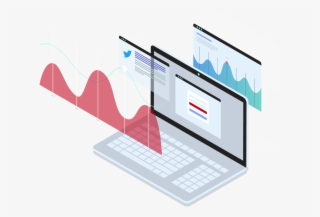 Laptop And Charts - Software #10055294