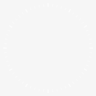 Tick Marks 01 White 640px - Circle #10055967