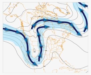 Location Of The Jet Stream - Atlas #10057692