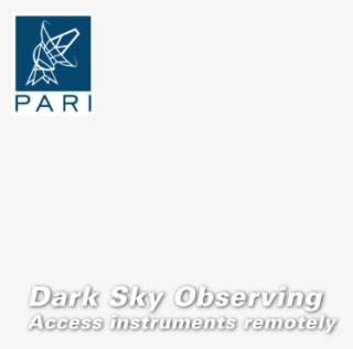 Pari Logo Overlay Dark Sky Observing - Paper Product #10057740