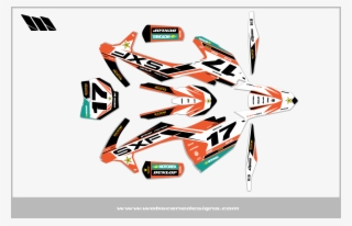 Ktm Rockstar Adhesivekit - Grafiche Fox Ktm 2010 #10059692