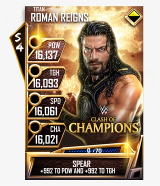 My Next Card Is The Big Dog @wweromanreigns Get Well - Collectible Card Game #10061914