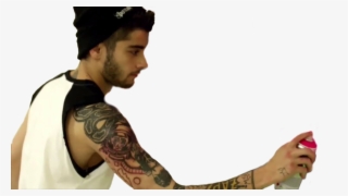 Who Doesn't Want Zayn Malik Spray-painting On Their - Tattoo #10062590