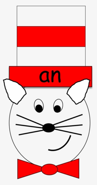 Seuss Cat In The Hat Word Family Game - Cartoon #10062831