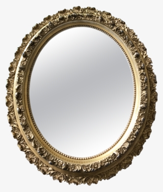 Viyet Designer Furniture - Oval Mirror Png #10063471
