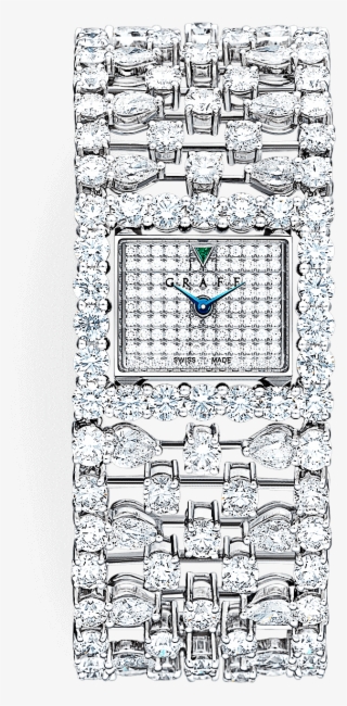 A Fully Set Lace Diamond High Jewellery Ladies Watch - Line Art #10064261