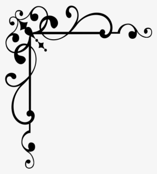 Decorative Golden Corner Png Clip Art - Golden Corner Png - Free ...