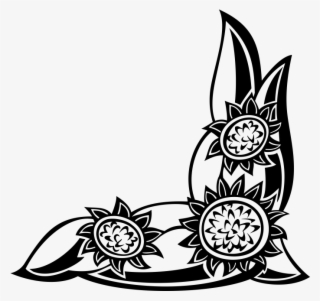 Ornamental Vintage Corner - Illustration #10064740