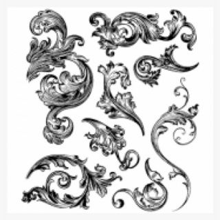 Scrollwork Cms367 - Tim Holtz Stamps 2019 #10064750