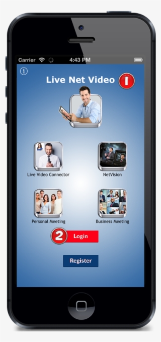If You're Already Registered, Tap The "login" Button - Online Advertising #10064976
