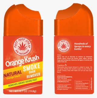 Orange Krush Smoke Odor Eliminator - Label #10066184