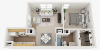 2 Bedroom/2 Bath - Floor Plan #10066740