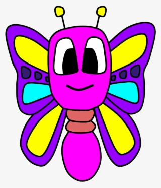 Butterfly, Big Eyes, Cartoon Animal #10068675
