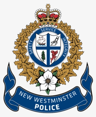 Nwpd Crest With Ribbon - New Westminster Police Department Logo #10069401