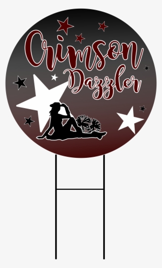Crimson Dazzler Yard Sign - Illustration #10070649